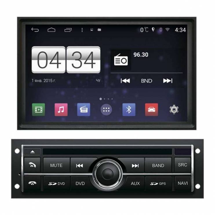 Штатная магнитола MyDean 5094L для Mitsubishi Pajero Sport (2009-2013) без БК с рамкой