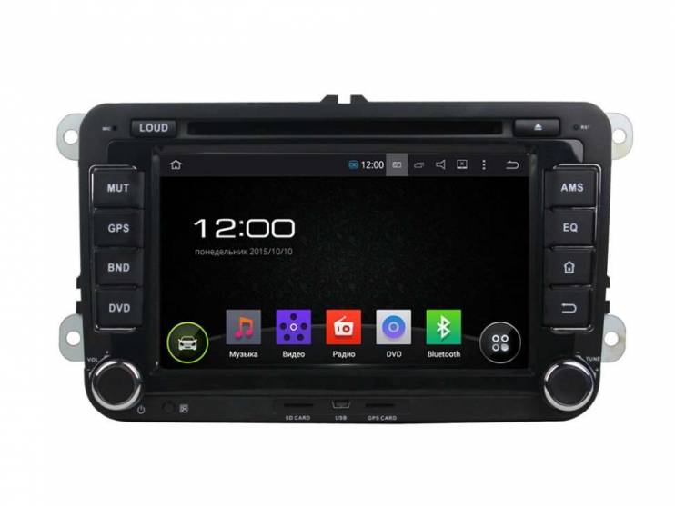Штатная магнитола FarCar S130 Volkswagen Golf (2003-2013) R305