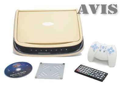Потолочный монитор 10.2" AVIS AVS1029T с DVD (бежевый)