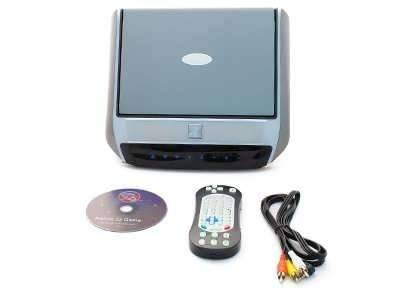 Потолочный монитор 10.1" AVIS AVS1030T с DVD (чёрно-серебристый)