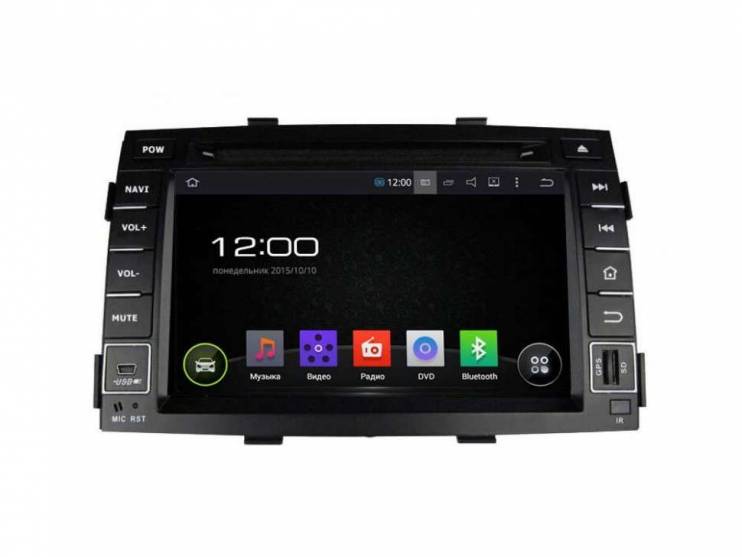 Штатная магнитола FarCar s130 Kia Sorento (2009-2011) R041