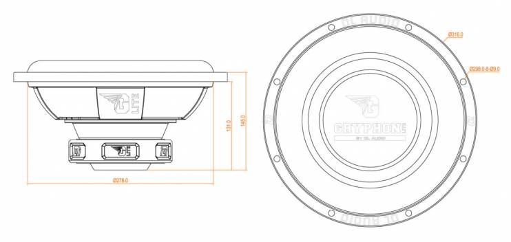 DL Audio Gryphon Lite 12 V.2 SE
