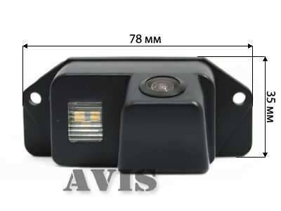 Штатная камера заднего вида AVIS AVS312CPR (#059) для MITSUBISHI LANCER X SEDAN / LANCER IX WAGON / OUTLANDER